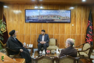 Red Crescent Society Chairman meets with the Supreme Leader's representative in Hajj and Pilgrimage affairs 2