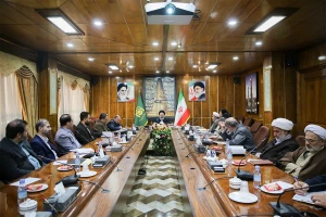 At the session of directors council of Supreme Leader Delegation Office;
Reviewing Hajj programs and activities 
