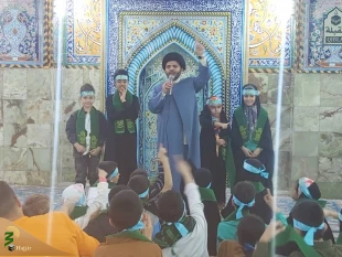 برگزاری برنامه جوانه حسینی در خیمه گاه حسینی 3