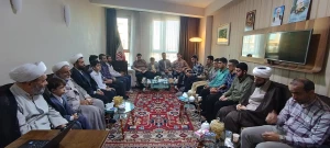 تکریم از حافظان قرآن کریم در بعثه مقام معظم رهبری در کربلا
