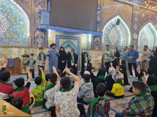 نوروز و فضایی مفرح و آموزشی برای جوانه‌های حسینی در کربلا 2