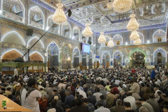 مراسم تحویل سال ۱۴۰۲ در حرم امام حسین علیه السلام 10