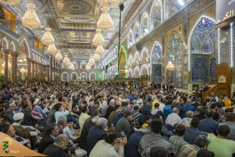 مراسم تحویل سال ۱۴۰۲ در حرم امام حسین علیه السلام 20