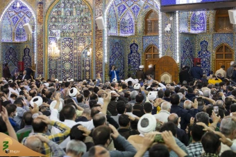 مراسم تحویل سال ۱۴۰۲ در حرم امام حسین علیه السلام 30