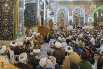 مراسم تحویل سال ۱۴۰۲ در حرم امام حسین علیه السلام 22