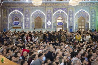 مراسم تحویل سال ۱۴۰۲ در حرم امام حسین علیه السلام 32