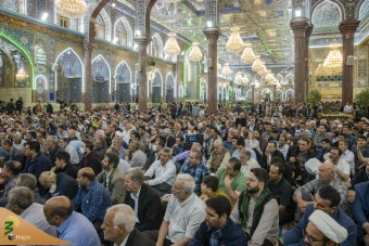 مراسم تحویل سال ۱۴۰۲ در حرم امام حسین علیه السلام 23