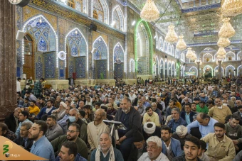 مراسم تحویل سال ۱۴۰۲ در حرم امام حسین علیه السلام 7
