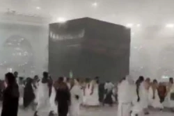 شب قدر و بارش رحمت الهی در مسجدالحرام 2