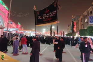 برپایی دسته‌های عزاداری به مناسبت شهادت امام علی(ع) در کربلا 2