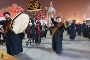 برپایی دسته‌های عزاداری به مناسبت شهادت امام علی(ع) در کربلا 3