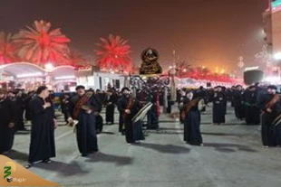 برپایی دسته‌های عزاداری به مناسبت شهادت امام علی(ع) در کربلا 7
