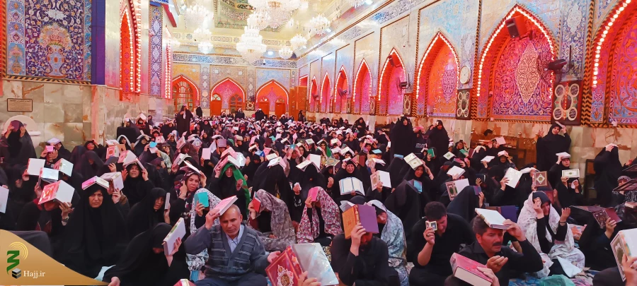برگزاری احیاء شب قدر و عزاداری و سوگواری شهادت امام علی (ع) در کربلای معلا 4