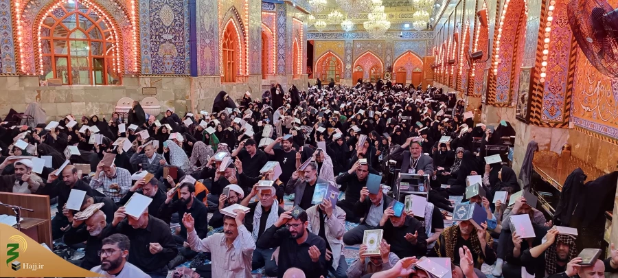 برگزاری احیاء شب قدر و عزاداری و سوگواری شهادت امام علی (ع) در کربلای معلا 8