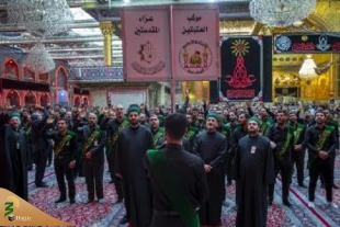 مراسم شب شهادت امام علی (ع) در کربلا 3
