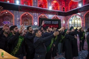 مراسم شب شهادت امام علی (ع) در کربلا 4