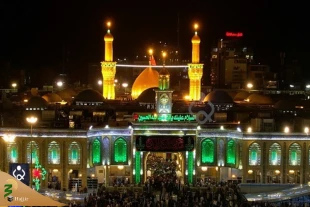 برپایی مراسم ملکوتی سومین شب قدر در کربلای معلی 2