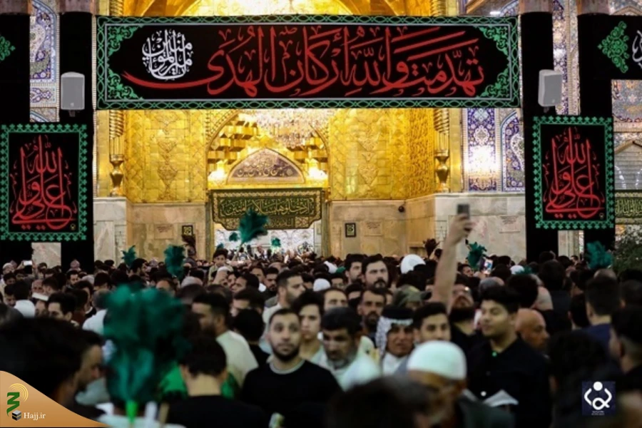 برپایی مراسم ملکوتی سومین شب قدر در کربلای معلی 3