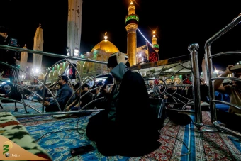  حال و هوای حرم مطهر امام علی (علیه‌السلام) در شبهای قدر 7