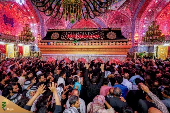  حال و هوای حرم مطهر امام علی (علیه‌السلام) در شبهای قدر 10