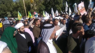 راهپیمایی روز جهانی قدس در نجف اشرف+عکس 2