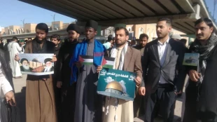 راهپیمایی روز جهانی قدس در نجف اشرف+عکس 7