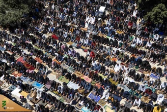 اقامه آخرین نماز جمعه ماه رمضان در مسجد الاقصی 19