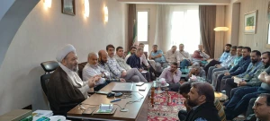 جلسه توجیهی معاونین آموزشی عتبات در دفتر بعثه در کربلا برگزار شد