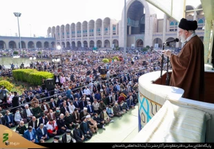 نماز عید فطر در تهران به امامت رهبر معظم انقلاب اقامه شد 8
