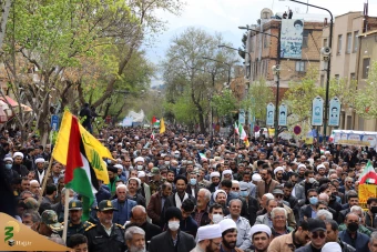 راهپیمایی روز جهانی قدس در سراسر کشور 13