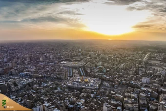 نماز عید فطر در بین الحرمین کربلا 6