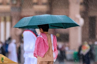 باران رحمت الهی در مسجدالحرام 12