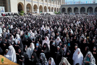 اقامه نماز عید فطر به امامت مقام معظم رهبری 11