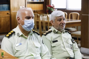 فرمانده پلیس فرودگاههای کشور با سرپرست حجاج ایرانی دیدار کرد 6