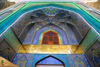  افتتاح باب الرضا در حرم امیرالمومنین علیه‌السلام 2