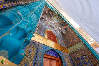  افتتاح باب الرضا در حرم امیرالمومنین علیه‌السلام 4