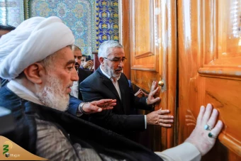  افتتاح باب الرضا در حرم امیرالمومنین علیه‌السلام 5
