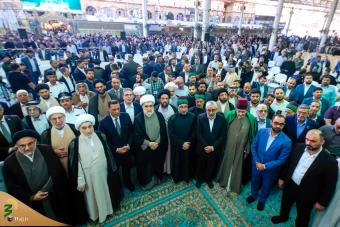  افتتاح باب الرضا در حرم امیرالمومنین علیه‌السلام 12