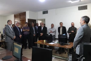بازدید رئیس سازمان حج وزیارت و تنی چند از مسئولان ایران ایر از فرآیند روادید الکترونیک حج 1402