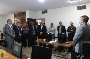 بازدید رئیس سازمان حج وزیارت و تنی چند از مسئولان ایران ایر از فرآیند روادید الکترونیک حج 1402 2