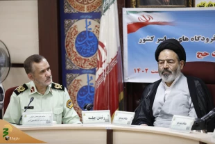 نشست حجت الاسلام نواب با فرماندهان پلیس فرودگاه 5