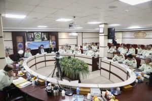 Airports police and honoring pilgrims