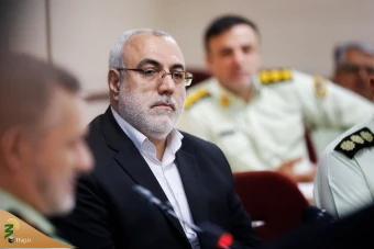 نشست نماینده ولی فقیه درامور حج و زیارت با فرماندهان پلیس فرودگاههای کشور 14