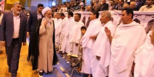 برگزاری همایش متمرکز زائرین حج تمتع ۱۴۰۲ با حضور ۹۹۰ زائر کرمانشاهی 2