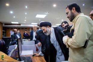 بازدید سرپرست حجاج ایرانی از خبرگزاری تسنیم 7