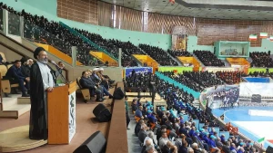It was held with the speech of Iranian pilgrims head; 
Centralized educational conference of Tehran Hajj al-Tamattu pilgrims 
