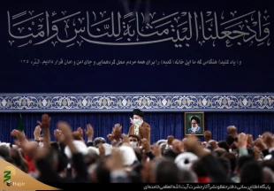 دیدار کارگزاران حج با رهبر انقلاب /هدف حج اتحاد امت اسلامی در مقابل استکبار است 15
