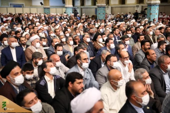 دیدار جمعی از کارگزاران حج با رهبر انقلاب 32