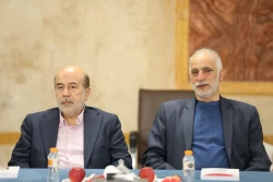 دیدار مداحان بعثه مقام معظم رهبری در عتبات عالیات با نماینده ولی فقیه در امور حج و زیارت در قم 7