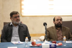 دیدار مداحان بعثه مقام معظم رهبری در عتبات عالیات با نماینده ولی فقیه در امور حج و زیارت در قم 10